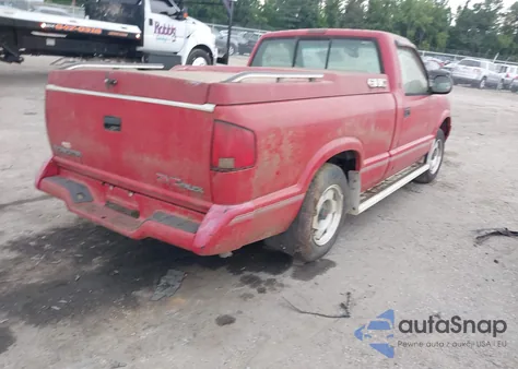 1996 GMC Sonoma из США, поврежденный, VIN 1GTCS1443TK502973